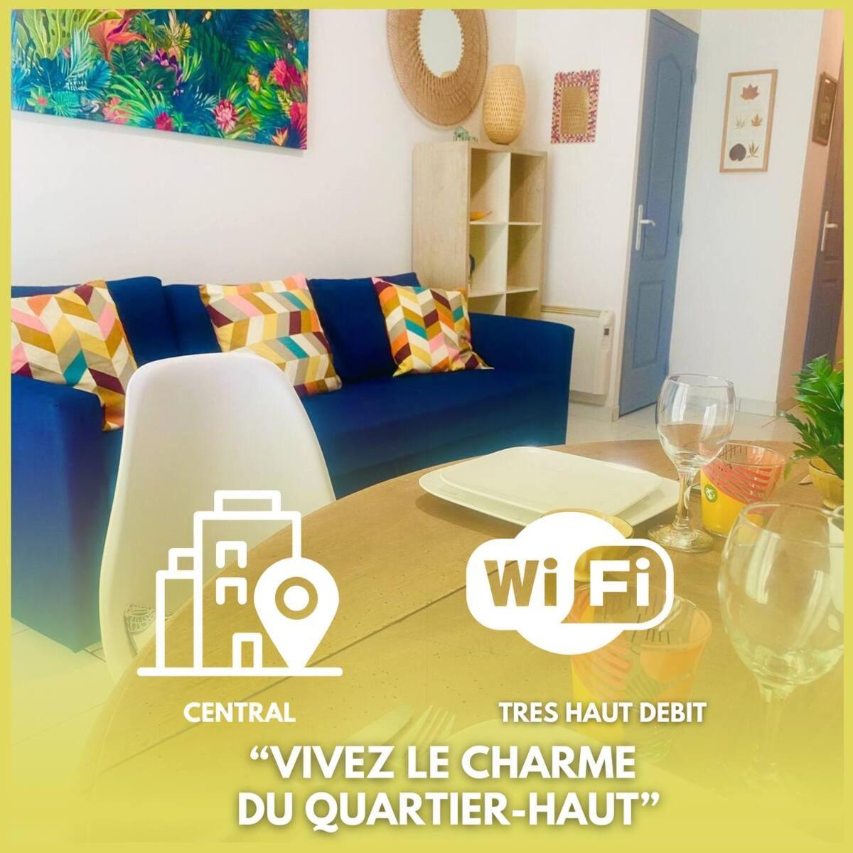 Appartement Neuf Cosy Centre Ville Quartier Haut سُت المظهر الخارجي الصورة